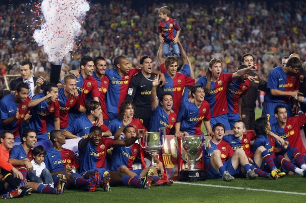 Barcelona-treble